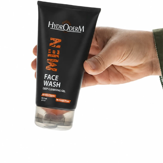 تصویر  ژل شستشوی صورت آقایان هیدرودرم Deep Cleansing Gel حجم 150ml