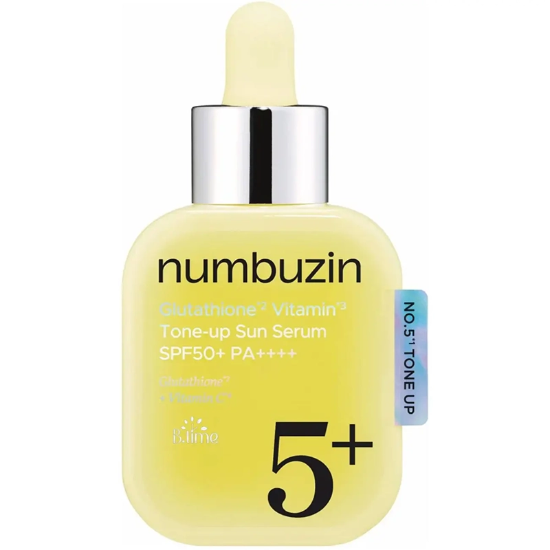 تصویر  سرم ضد آفتاب نامبوزین Numbuzin مدل No.5+ تون آپ SPF50+
