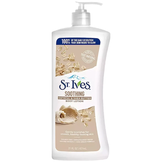 تصویر  لوسیون بدن نرم کننده سنت ایوز St. Ives جو دوسر و شی باتر 621ml