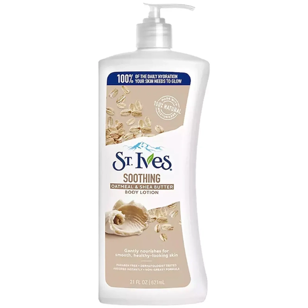 تصویر  لوسیون بدن نرم کننده سنت ایوز St. Ives جو دوسر و شی باتر 621ml