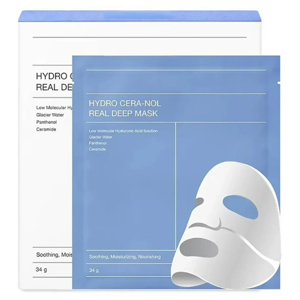 تصویر  ماسک ورقه ای بایودنس Biodance مدل Hydro Cera-nol Real Deep بسته 4 عددی