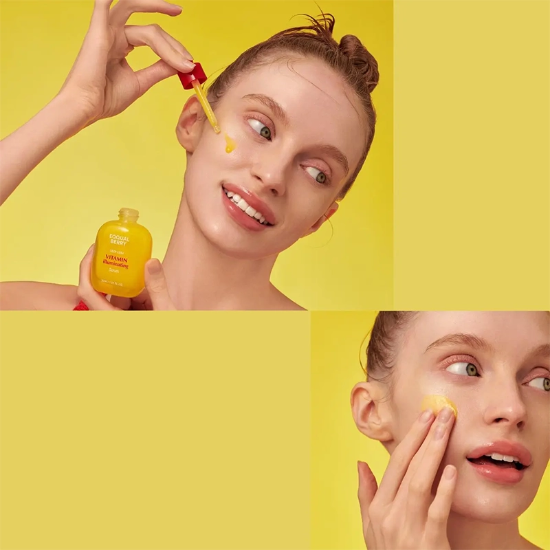 تصویر  سرم ضد لک صورت اکوال بری EQQUALBERRY مدل Vitamin Illuminating هیالورونیک اسید