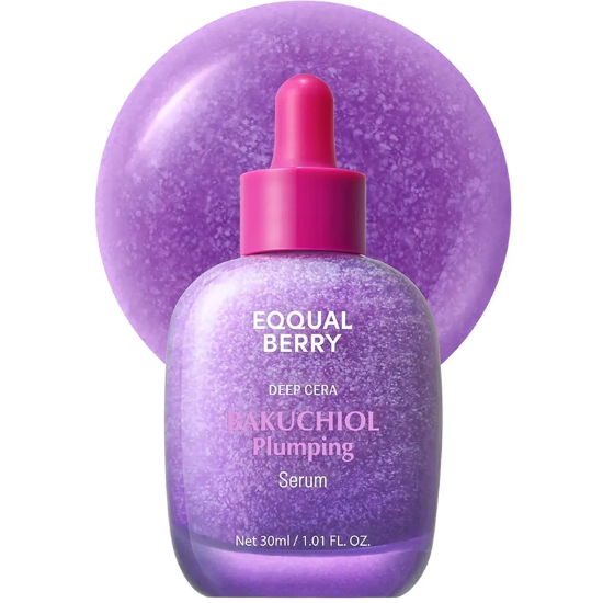 تصویر  سرم باکوچیول اکوال بری EQQUALBERRY مدل Plumping جوان ساز و حجم دهنده