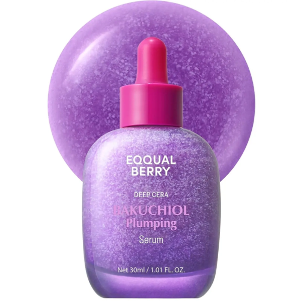 تصویر  سرم باکوچیول اکوال بری EQQUALBERRY مدل Plumping جوان ساز و حجم دهنده