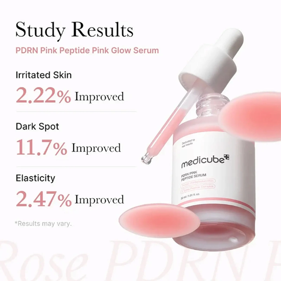 تصویر  سرم صورت پپتاید جوانساز مدی کیوب medicube اصل مدل Pink حجم 30ML