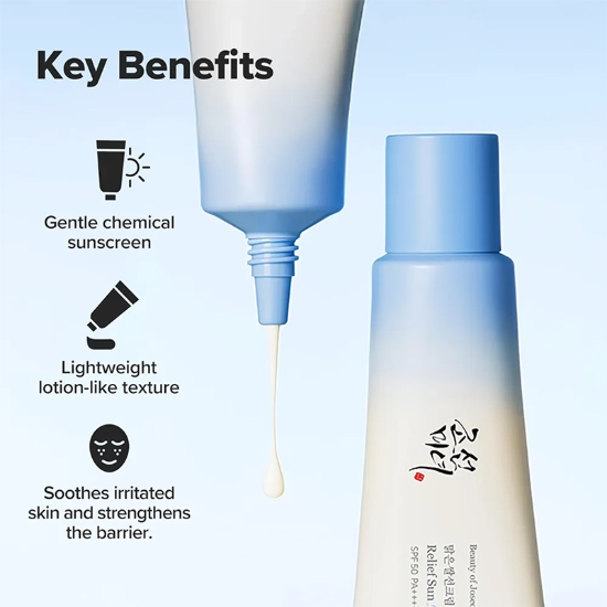 تصویر  ضد آفتاب بی رنگ آکوافرش بیوتی آف جوسان Beauty of Joseon حجم 50ml