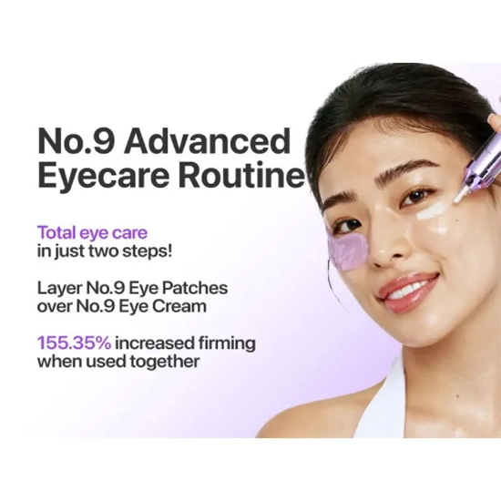 تصویر  پچ زیر چشم نامبوزین Numbuzin مدل No.9 NMN Collagen بسته 5 جفتی