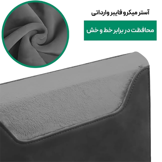 تصویر  کیف و کاور لپ تاپ 13، 14 و 16 اینچی پروین perwin LC-25
