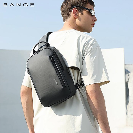 تصویر  کیف کراس بادی مردانه بنج BANGE BG-3077 ضدآب