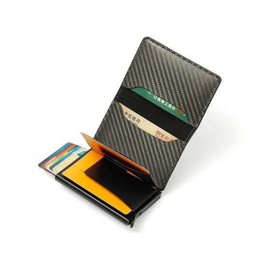 تصویر  جاکارتی طرح چرم تائومیک میک S3066 | ۱۱ جای کارت با فناوری RFID
