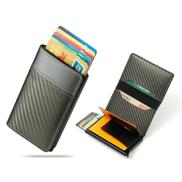 تصویر  جاکارتی طرح چرم تائومیک میک S3066 | ۱۱ جای کارت با فناوری RFID