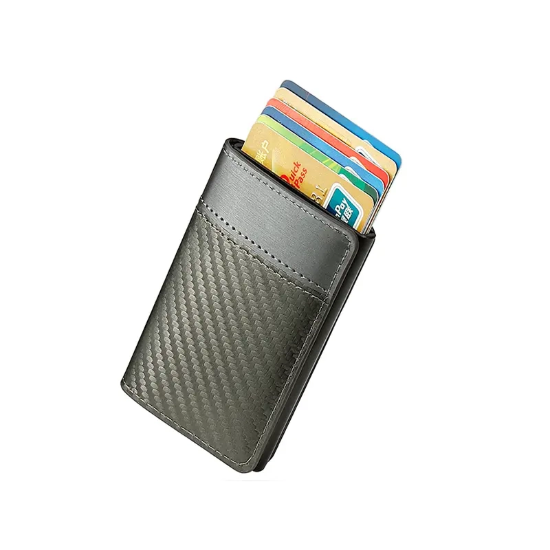 تصویر  جاکارتی طرح چرم تائومیک میک S3066 | ۱۱ جای کارت با فناوری RFID