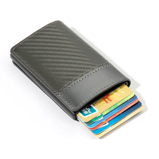 تصویر  جاکارتی طرح چرم تائومیک میک S3066 | ۱۱ جای کارت با فناوری RFID