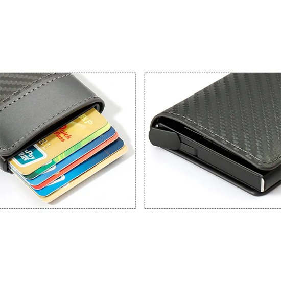 تصویر  جاکارتی طرح چرم تائومیک میک S3066 | ۱۱ جای کارت با فناوری RFID