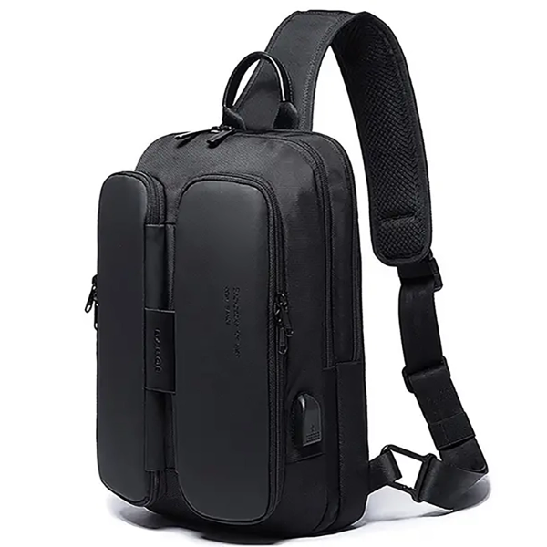 تصویر  کیف کراس بادی بنج اصل Bange BG-7079 ضدآب USB دار