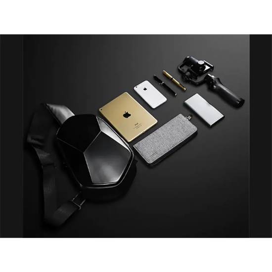تصویر  کیف کراس بادی مردانه و زنانه USB دار بنج اصل BANGE BG-7213 ظرفیت 7.9 اینچ