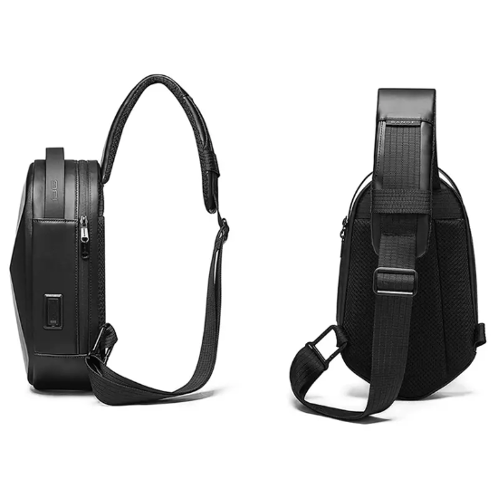 تصویر  کیف کراس بادی مردانه و زنانه USB دار بنج اصل BANGE BG-7213 ظرفیت 7.9 اینچ