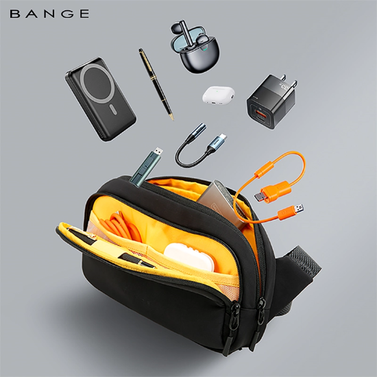 تصویر  کیف دوشی و کیف کراس بادی ضدآب بنجBANGE BG-3097