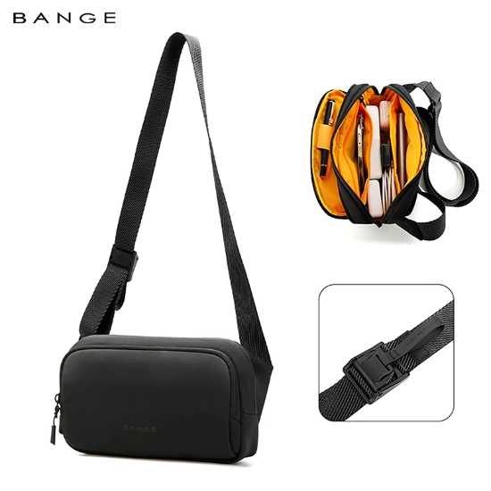 تصویر  کیف دوشی و کیف کراس بادی ضدآب بنجBANGE BG-3097