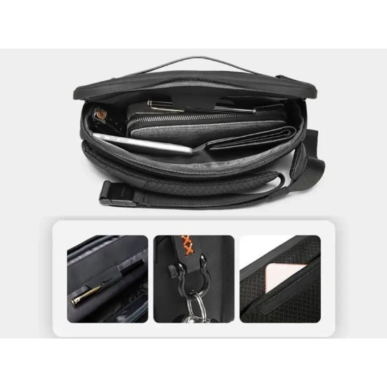 تصویر  کیف کراس بادی ضد آب بنج BANGE BG-77202