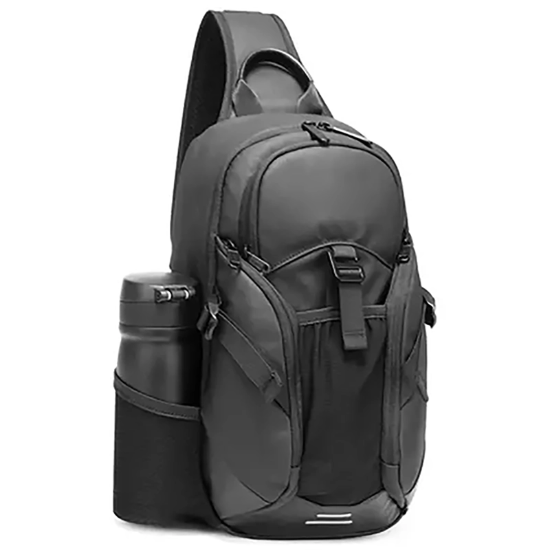 تصویر  کیف کراس بادی مردانه بنج اصل Bange BG-77120 ضد آب USB دار