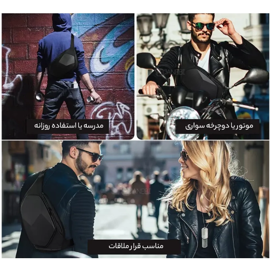 تصویر  کیف کراس بادی بنج BANGE BG-7229