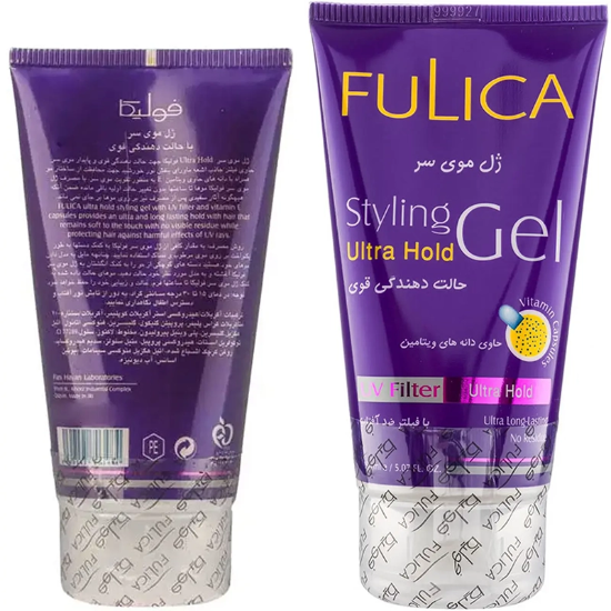 تصویر  ژل مو حالت دهنده قوی 150میل فولیکا Fulica