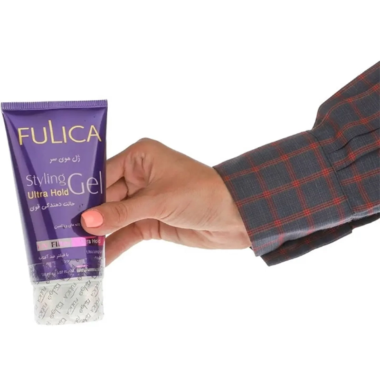 تصویر  ژل مو حالت دهنده قوی 150میل فولیکا Fulica
