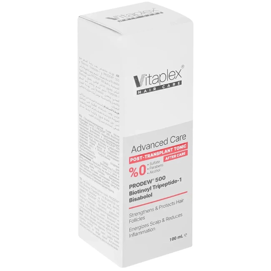 تصویر  تونیک تقویت کننده پس از کاشت مو ویتاپلکس مدل Advanced Care حجم 100ml