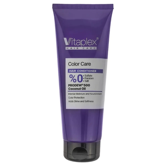 تصویر  نرم کننده موی رنگ شده ویتاپلکس مدل Color Care حاوی روغن نارگیل حجم 250ml