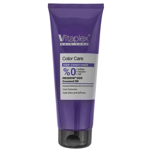 تصویر  نرم کننده موی رنگ شده ویتاپلکس مدل Color Care حاوی روغن نارگیل حجم 250ml