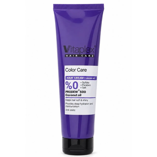 تصویر  کرم مو ویتاپلکس مدل Color Care فاقد سولفات مناسب موی رنگ شده 150ml