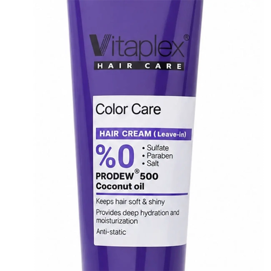 تصویر  کرم مو ویتاپلکس مدل Color Care فاقد سولفات مناسب موی رنگ شده 150ml
