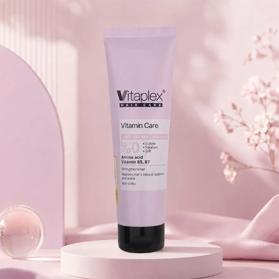 تصویر  کرم مو ویتاپلکس مدل Vitamin Care فاقد سولفات مناسب موی خشک و نرمال 150ml