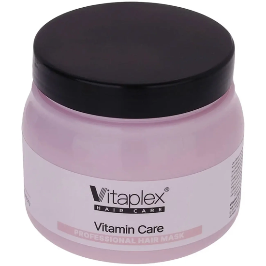 تصویر  ماسک مو ویتامینه ویتاپلکس مدل Vitamin Care فاقد سولفات مناسب موی خشک و معمولی 500ml