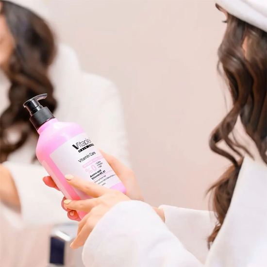 تصویر  شامپو ویتامینه ویتاپلکس مدل Vitamin Care فاقد سولفات مناسب موهای خشک و نرمال 500ml