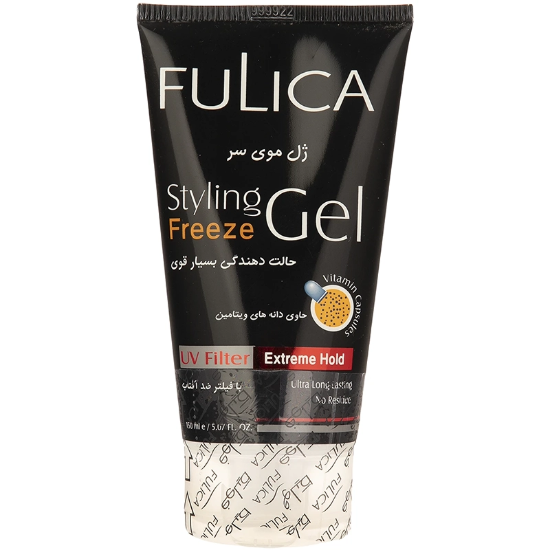 تصویر  ژل مو فولیکا Fulica مدل مدل Freeze حالت دهنده بسیار قوی