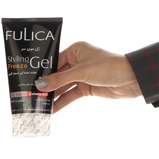 تصویر  ژل مو فولیکا Fulica مدل مدل Freeze حالت دهنده بسیار قوی