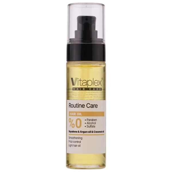 تصویر  روغن مو آرگان ویتاپلکس مدل Routine Care مناسب موهای خشک حجم 50ml
