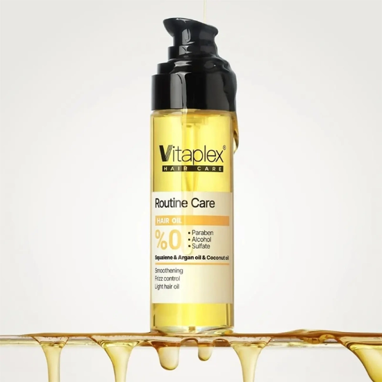 تصویر  روغن مو آرگان ویتاپلکس مدل Routine Care مناسب موهای خشک حجم 50ml