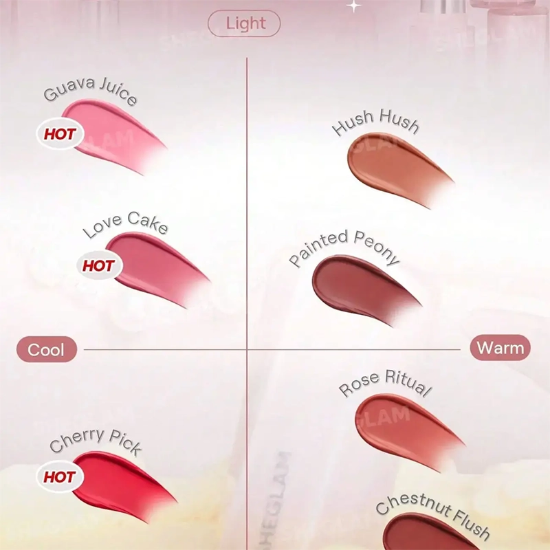 رژگونه استیکی شیگلم SHEGLAM اصل مدل buttery bliss