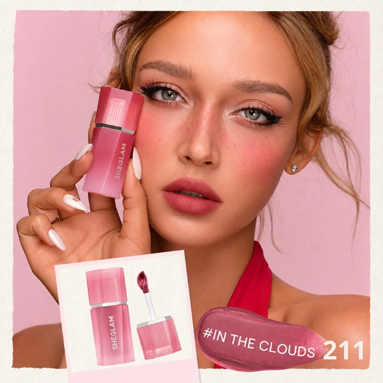 رژ لب و رژ گونه کرمی شیگلم SHEGLAM اصل