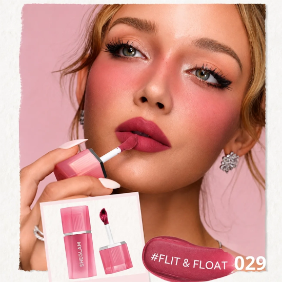 رژ لب و رژ گونه کرمی شیگلم SHEGLAM اصل