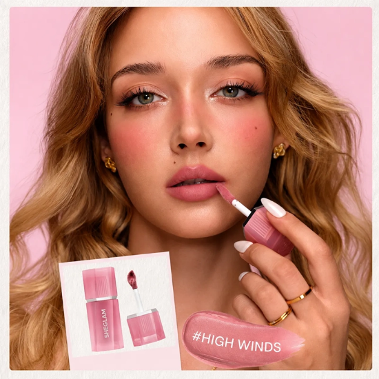 رژ لب و رژ گونه کرمی شیگلم SHEGLAM اصل
