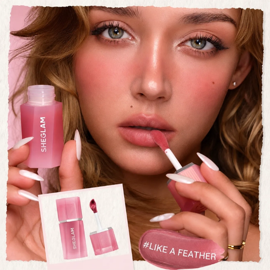 رژ لب و رژ گونه کرمی شیگلم SHEGLAM اصل