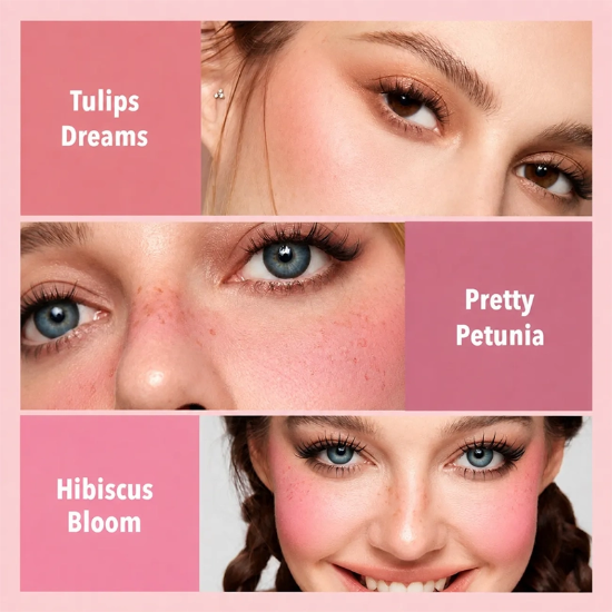 پالت رژگونه شیگلم SHEGLAM اصل مدل Floral Flush در 6 رنگ