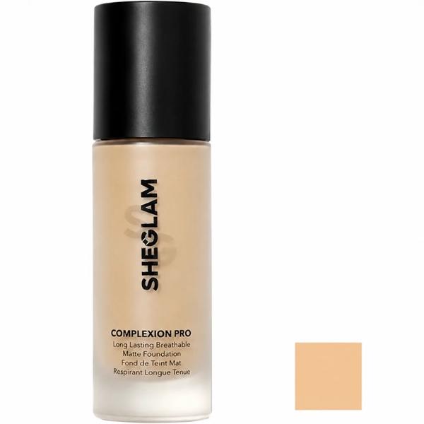 کرم پودر شیگلم SHEGLAM اصل مدل Complexion Pro شماره 04 حجم 30ml