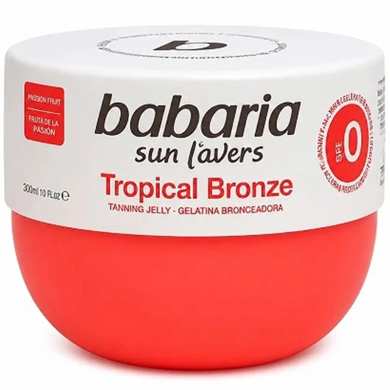 برنزه کننده باباریا babaria اصل مدل Tropical Bronze حجم 300ml