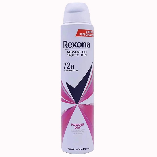 اسپری ضد تعریق زنانه رکسونا Rexona مدل Powder Dry 72h حجم 200ml
