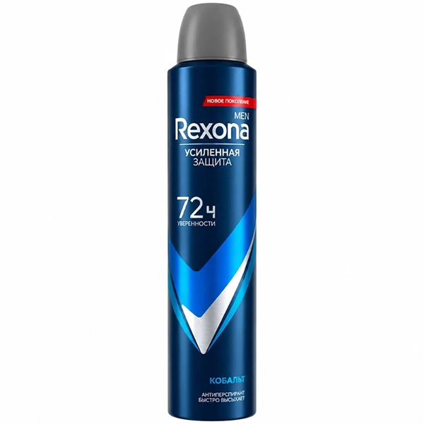 اسپری ضد تعریق مردانه رکسونا Rexona مدل Cobalt 72H حجم 200ml